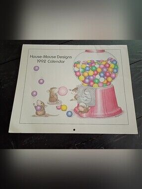 House Mouse Designs 1992 Calendar Ephemera Ellen Jareckie